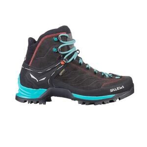 Salewa Women's Mountain Trainer Mid Gtx Boot Magnet/viridian Green Sz US 7/EU 38